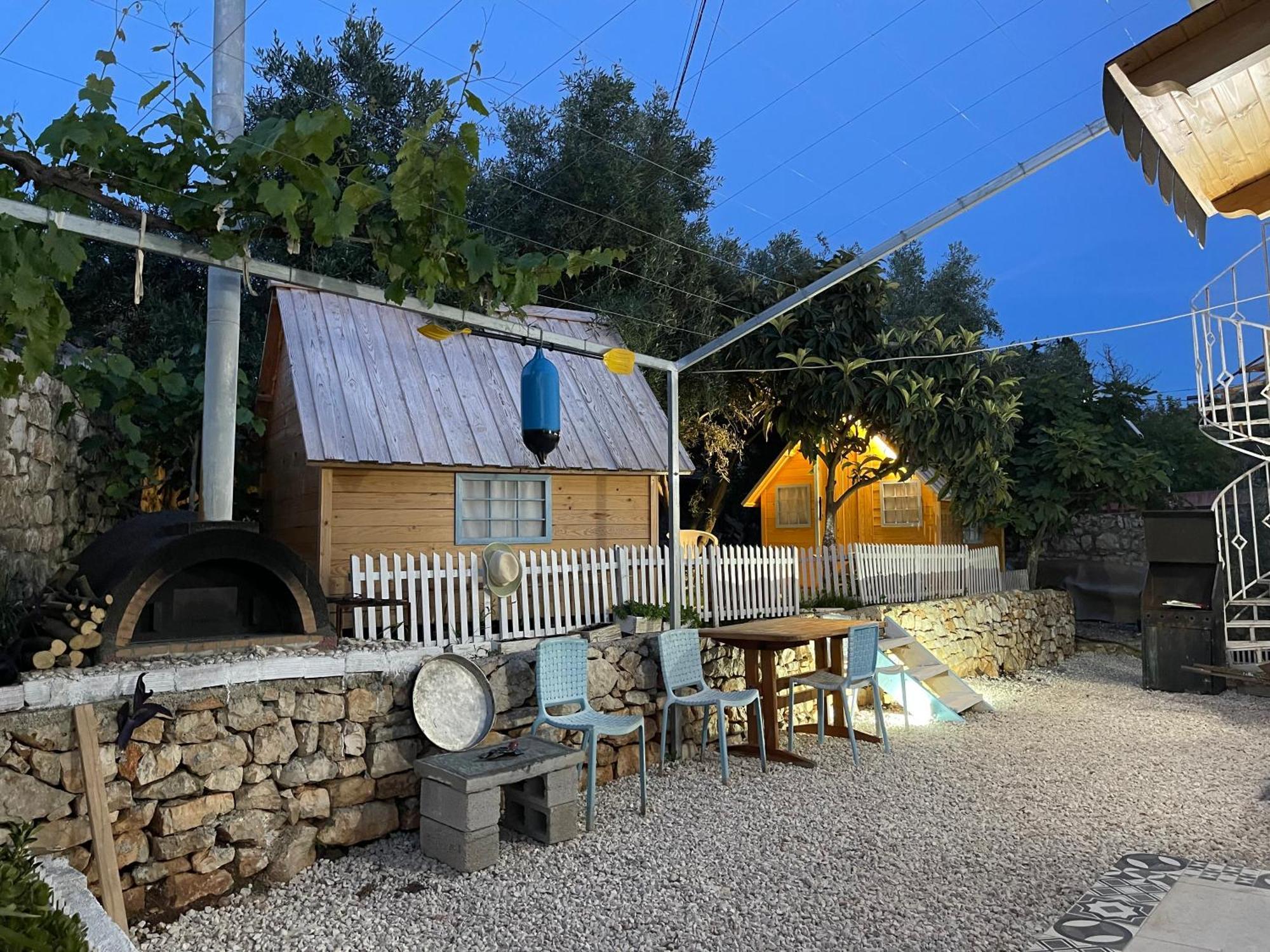 Camping Albania-Secret Village Den Sarandë Exterior foto